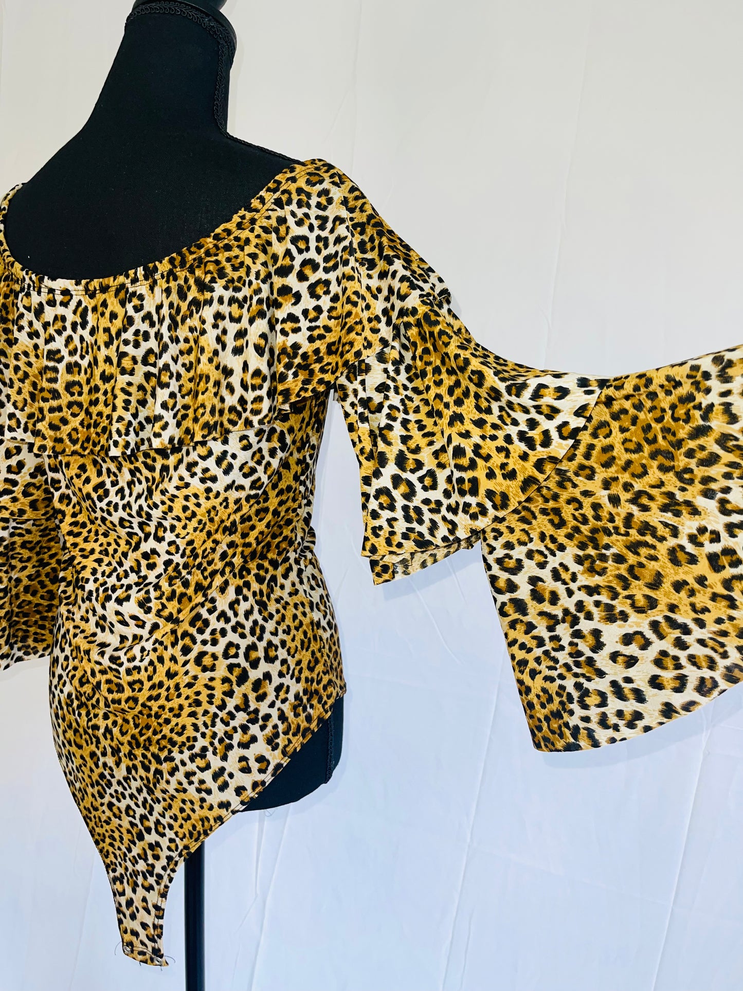 Touch Me Leopard Print Bodysuit