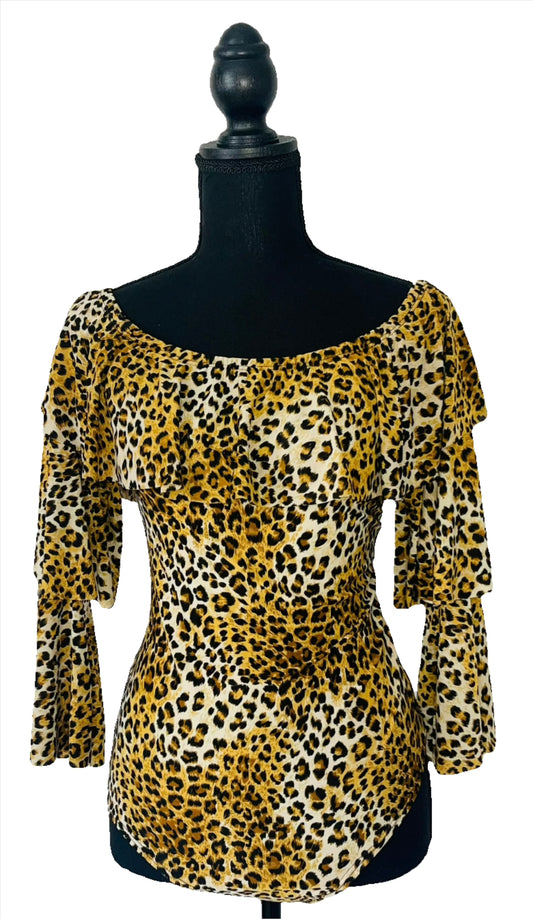 Touch Me Leopard Print Bodysuit